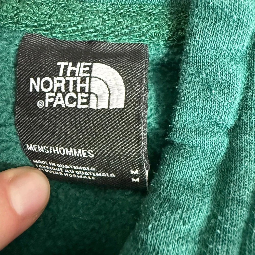 The North Face Hoodie Medium Dogwood Canyon Challenge Green Fierce A3X9J 0282